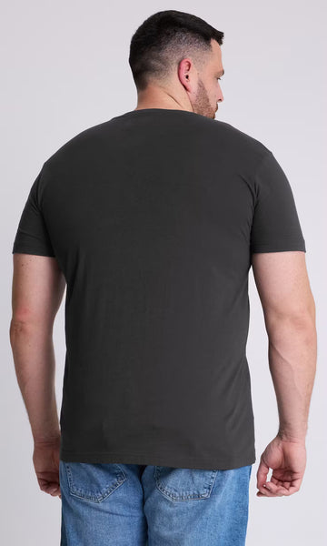 Dressman Men’s T-Shirt Black & White, S, 2XL & 3XL