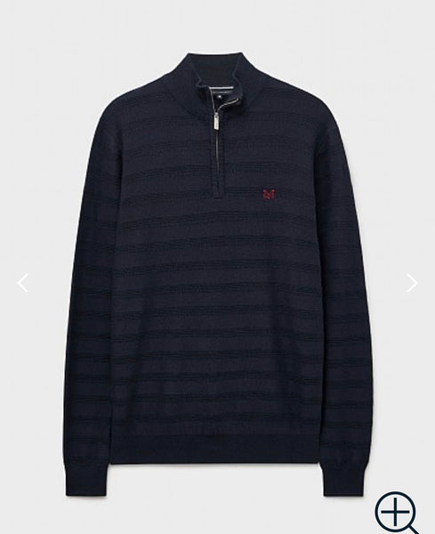 Crew Clothing Cashmere Blend Half Zip