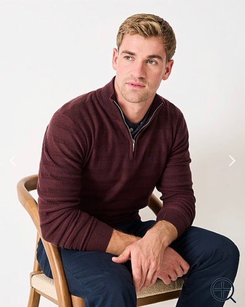 Crew Clothing Cashmere Blend Half Zip