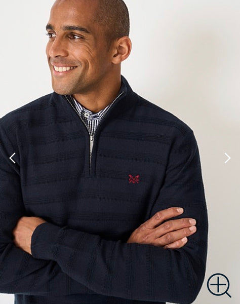 Crew Clothing Cashmere Blend Half Zip
