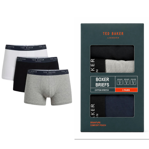 Ted Baker Men’s 3 Pack Boxer Shorts