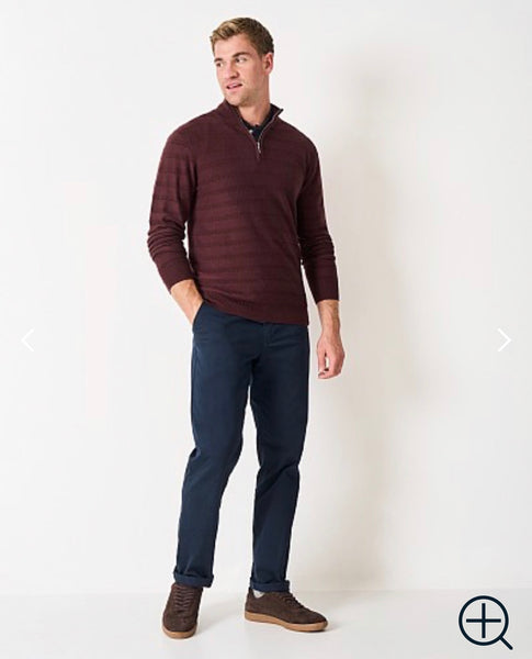 Crew Clothing Cashmere Blend Half Zip