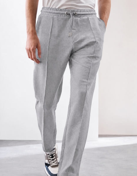 M&S Autograph Cotton Rich Grey Joggers