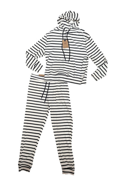 F&F Ladies Striped Loungesuit