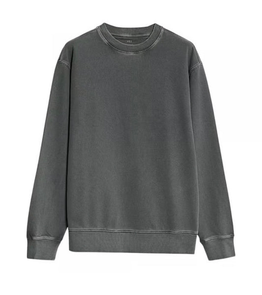 M&S Men’s Pure Cotton Garment Dye Sweatshirts