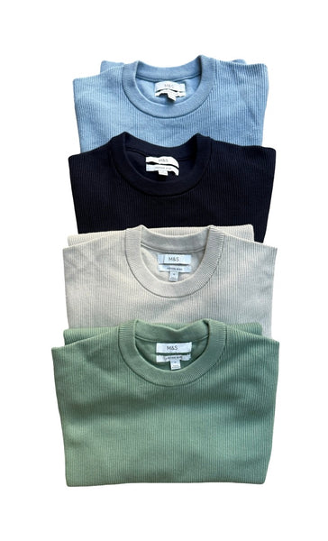 M&S Collection Men’s Short Sleeve Jumper