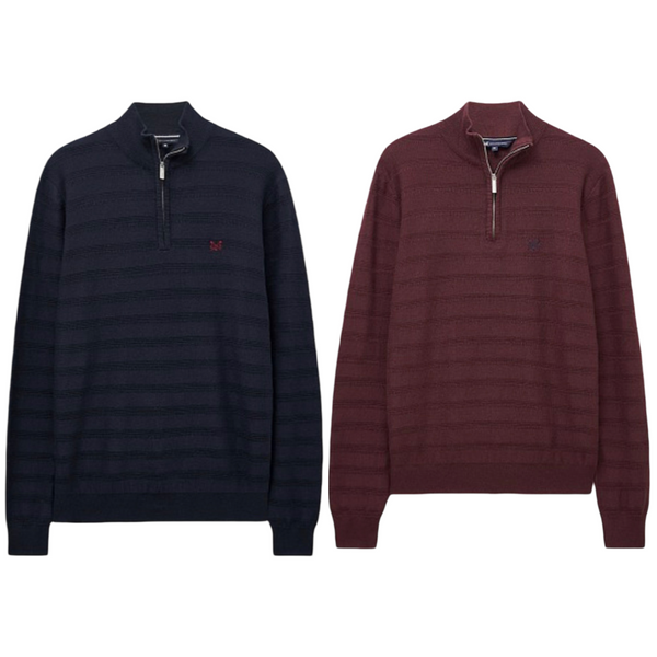 Crew Clothing Cashmere Blend Half Zip