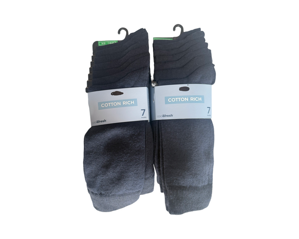 Men’s M&S 7 Pack Socks Navy or Black