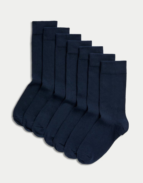Men’s M&S 7 Pack Socks Navy or Black