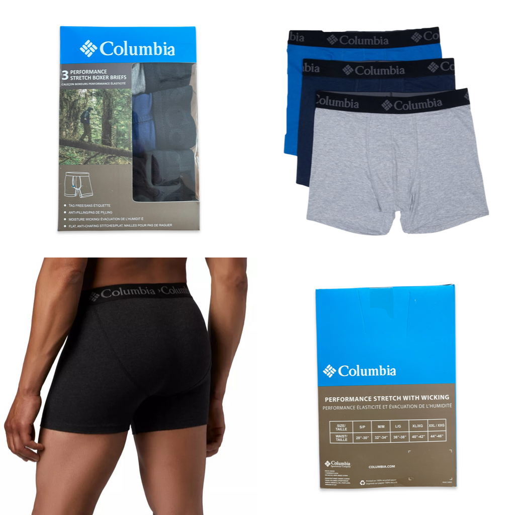 Columbia Men's Cotton Stretch Boxers – Topmarks Outlet