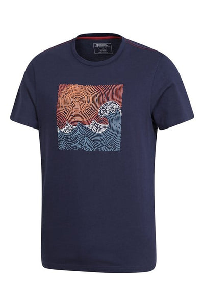 Mountain Warehouse Tidal Wave Mens Organic T-Shirt