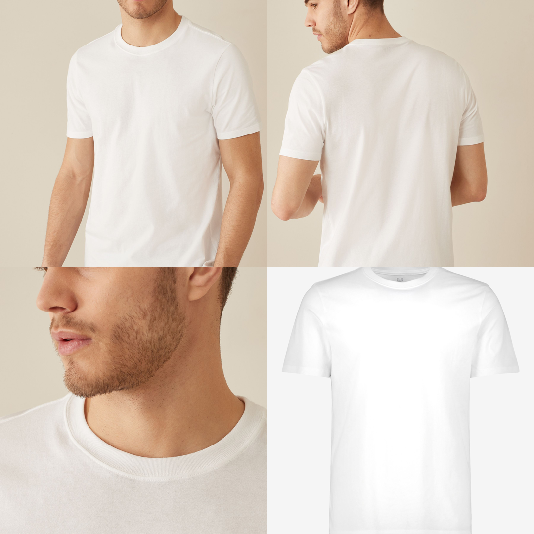 Gap White Everyday Soft Short Sleeve Crew Neck T-Shirt