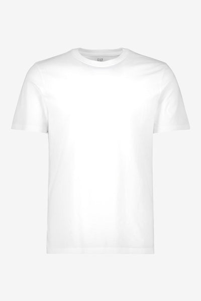 Gap White Everyday Soft Short Sleeve Crew Neck T-Shirt