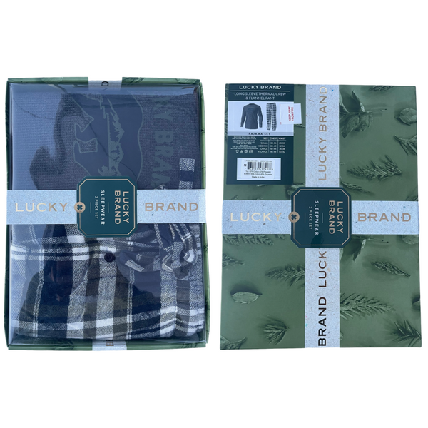 Mens Lucky Brand Boxed PJs