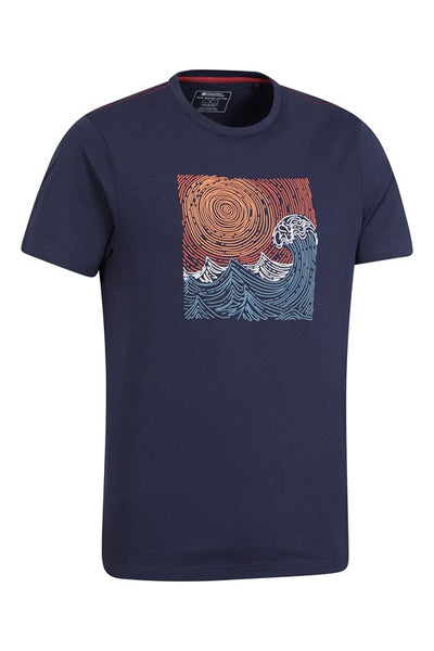 Mountain Warehouse Tidal Wave Mens Organic T-Shirt