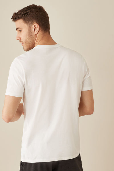 Gap White Everyday Soft Short Sleeve Crew Neck T-Shirt