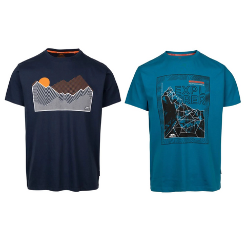 Trespass Men’s Outdoor T-shirts 3 Styles