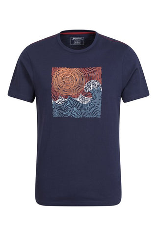 Mountain Warehouse Tidal Wave Mens Organic T-Shirt