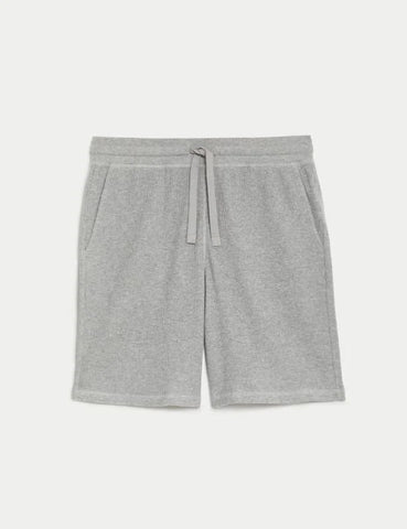 M&S Pure Cotton Waffle Loungewear Shorts