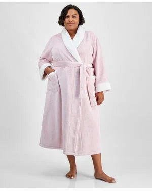 Charter Club Ladies Pink Super Soft Dressing Gown