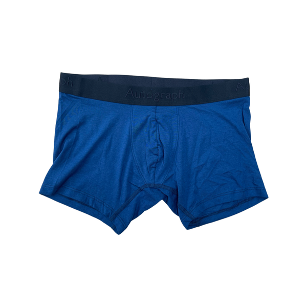 M&S AUTOGRAPH  Supima® Cotton Blue Blend Trunks