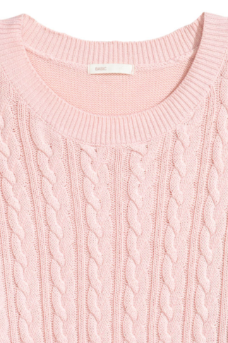 Ladies Ex H&M Cable Knit Jumper