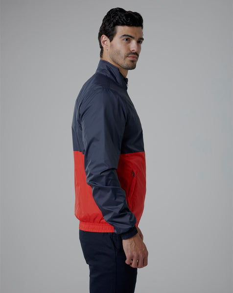 Mens Broken Standard Light Wind Jacket Navy/Red (Small Sizes)